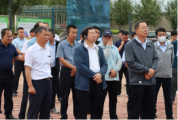 内蒙古自治区乡村振兴局考察团深入赛诺种业基地现场观摩