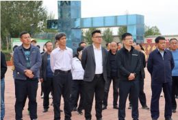 全市农牧业种业工作学习交流考察团莅临内蒙古赛诺种羊科技有限公司考察参观
